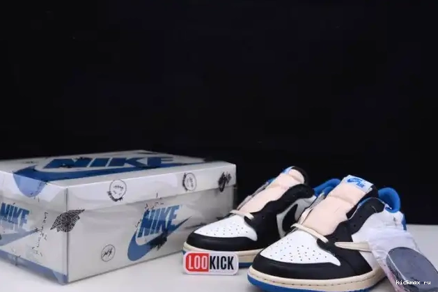 Rep Design DM7866-140 x Scott Travis Air Fragment x Jordan Retro 1 Low 0613